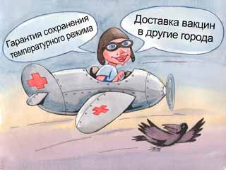 самолетсвакцинами